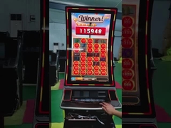 32/43インチはゲーム・マシン、曲げられたスクリーンの技術停止硬貨の補助機関車に細長い穴をつける